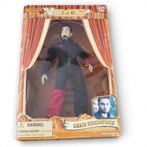 NSYNC Chris Kirkpatrick Collectible Marionette Doll Living Toyz 2000 New In Box